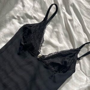 Black Lacy Jumpsuit